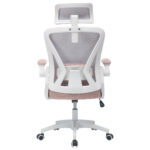Ergonomic Mesh Office Chair with Adjustable Lumbar Support and Headrest - High-Back Executive Chair - Image 15
