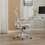 Ergonomic Mesh Office Chair with Adjustable Lumbar Support and Headrest - High-Back Executive Chair - Image 3