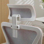 Ergonomic Mesh Office Chair with Adjustable Lumbar Support and Headrest - High-Back Executive Chair - Image 4