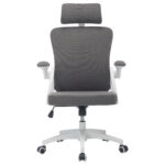 Ergonomic Mesh Office Chair with Adjustable Lumbar Support and Headrest - High-Back Executive Chair - Image 15
