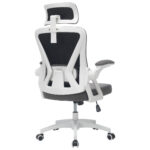 Ergonomic Mesh Office Chair with Adjustable Lumbar Support and Headrest - High-Back Executive Chair - Image 16