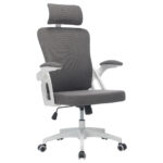 Ergonomic Mesh Office Chair with Adjustable Lumbar Support and Headrest - High-Back Executive Chair - Image 18