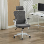 Ergonomic Mesh Office Chair with Adjustable Lumbar Support and Headrest - High-Back Executive Chair - Image 2