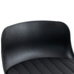 Modern Adjustable Swivel Bar Stools 2-Piece Set, Plastic Backrest & PU Leather Seat, Gas Lift - Image 14