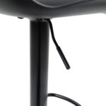 Modern Adjustable Swivel Bar Stools 2-Piece Set, Plastic Backrest & PU Leather Seat, Gas Lift - Image 16