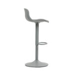 Modern Adjustable Swivel Bar Stools 2-Piece Set, Plastic Backrest & PU Leather Seat, Gas Lift - Image 10