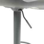 Modern Adjustable Swivel Bar Stools 2-Piece Set, Plastic Backrest & PU Leather Seat, Gas Lift - Image 16