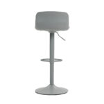 Modern Adjustable Swivel Bar Stools 2-Piece Set, Plastic Backrest & PU Leather Seat, Gas Lift - Image 9