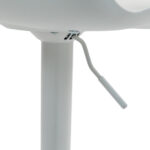 Modern Adjustable Swivel Bar Stools 2-Piece Set, Plastic Backrest & PU Leather Seat, Gas Lift - Image 15