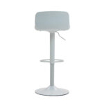 Modern Adjustable Swivel Bar Stools 2-Piece Set, Plastic Backrest & PU Leather Seat, Gas Lift - Image 9