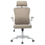 Ergonomic Mesh Office Chair with Adjustable Lumbar Support and Headrest - High-Back Executive Chair - Image 12