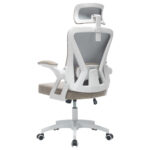 Ergonomic Mesh Office Chair with Adjustable Lumbar Support and Headrest - High-Back Executive Chair - Image 17