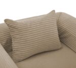 Corduroy Convertible Single Sleeper Sofa, Multifunctional Folding Sofa Bed, Space-Saving Guest Bed from High - Image 16
