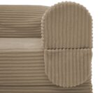 Corduroy Convertible Single Sleeper Sofa, Multifunctional Folding Sofa Bed, Space-Saving Guest Bed from High - Image 18
