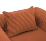 Corduroy Convertible Single Sleeper Sofa, Multifunctional Folding Sofa Bed, Space-Saving Guest Bed from High - Image 16