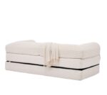 2-Seater Sofa Bed in Soft Corduroy, Convertible Floor Sofa Bed, Space-Saving Futon Sofa - Image 16