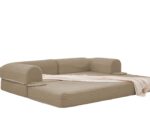 2-Sitzer Schlafsofa aus weichem Kordstoff, umwandelbares Boden Sofa Bett, platzsparendes Futon Sofa - Image 11