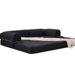 2-Seater Sofa Bed in Soft Corduroy, Convertible Floor Sofa Bed, Space-Saving Futon Sofa - Image 11