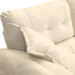 213 cm Chenille-Tiefeinzelsofa mit Doppelschichtkissen (Memory-Schaum + Taschenfedern) – Bequeme Zwe - Image 15