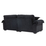 213 cm Chenille-Tiefeinzelsofa mit Doppelschichtkissen (Memory-Schaum + Taschenfedern) – Bequeme Zwe - Image 17
