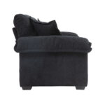 213 cm Chenille-Tiefeinzelsofa mit Doppelschichtkissen (Memory-Schaum + Taschenfedern) – Bequeme Zwe - Image 18