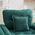 2-Teiliges Chenill-Sofaset: Einzelsofa + Loveseat mit zweischichtiger Sitzpolsterung & Dekokissen, T - Image 8