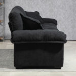 2-Teiliges Chenill-Sofaset: Einzelsofa + Loveseat mit zweischichtiger Sitzpolsterung & Dekokissen, T - Image 15