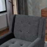 2-teilige Accent-Sessel-Set (Einzel- & Doppel-Sessel) – Hochdichtschaum-Polster, hautfreundliches un - Image 17