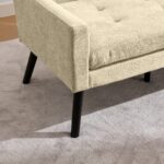 2-teilige Accent-Sessel-Set (Einzel- & Doppel-Sessel) – Hochdichtschaum-Polster, hautfreundliches un - Image 9