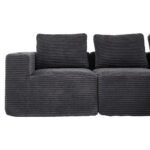 265cm wide fully compressed sofa with three pillows (feather pillow+two plastic cup holders) - comfo - Image 17