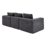 265cm wide fully compressed sofa with three pillows (feather pillow+two plastic cup holders) - comfo - Image 23