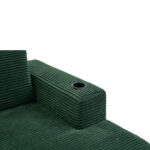 265cm wide fully compressed sofa with three pillows (feather pillow+two plastic cup holders) - comfo - Image 17