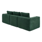 265cm wide fully compressed sofa with three pillows (feather pillow+two plastic cup holders) - comfo - Image 21