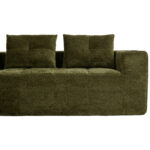 258 centimetres wide fully compressed L-shaped sofa with three pillows - a classic, minimalist, and - Image 18