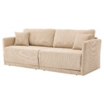 Modern Minimalist Fabric Sofa with Multifunctional Conversion - Comfortable Sleeper Sofa for Living - Image 13