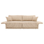 Modern Minimalist Fabric Sofa with Multifunctional Conversion - Comfortable Sleeper Sofa for Living - Image 14