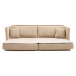 Modern Minimalist Fabric Sofa with Multifunctional Conversion - Comfortable Sleeper Sofa for Living - Image 18
