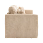 Modern Minimalist Fabric Sofa with Multifunctional Conversion - Comfortable Sleeper Sofa for Living - Image 22