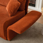 Modern Minimalist Fabric Sofa with Multifunctional Conversion - Comfortable Sleeper Sofa for Living - Image 11
