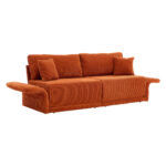Modern Minimalist Fabric Sofa with Multifunctional Conversion - Comfortable Sleeper Sofa for Living - Image 14