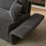 Modern Minimalist Fabric Sofa with Multifunctional Conversion - Comfortable Sleeper Sofa for Living - Image 11