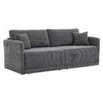 Modern Minimalist Fabric Sofa with Multifunctional Conversion - Comfortable Sleeper Sofa for Living - Image 13