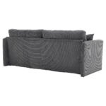 Modern Minimalist Fabric Sofa with Multifunctional Conversion - Comfortable Sleeper Sofa for Living - Image 16