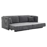 Modern Minimalist Fabric Sofa with Multifunctional Conversion - Comfortable Sleeper Sofa for Living - Image 18