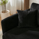 Modern Minimalist Fabric Sofa with Multifunctional Conversion - Comfortable Sleeper Sofa for Living - Image 11