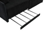 Modern Minimalist Fabric Sofa with Multifunctional Conversion - Comfortable Sleeper Sofa for Living - Image 23