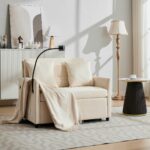 Minimally modern design fabric sofa multifunctional deformation sofa - comfortable living room, offi