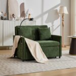 Minimally modern design fabric sofa multifunctional deformation sofa - comfortable living room, offi