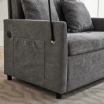 Minimally modern design fabric sofa multifunctional deformation sofa - comfortable living room, offi - Image 13