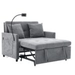 Minimally modern design fabric sofa multifunctional deformation sofa - comfortable living room, offi - Image 19